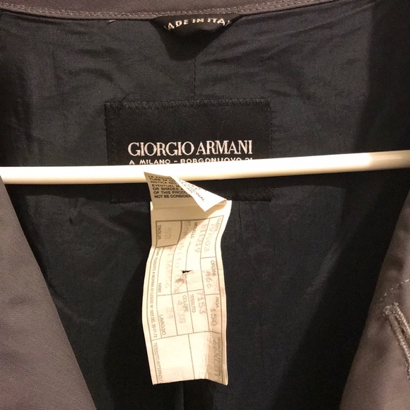 Giorgio Armani Coat (Authentic Real) - Picture 2 of 4